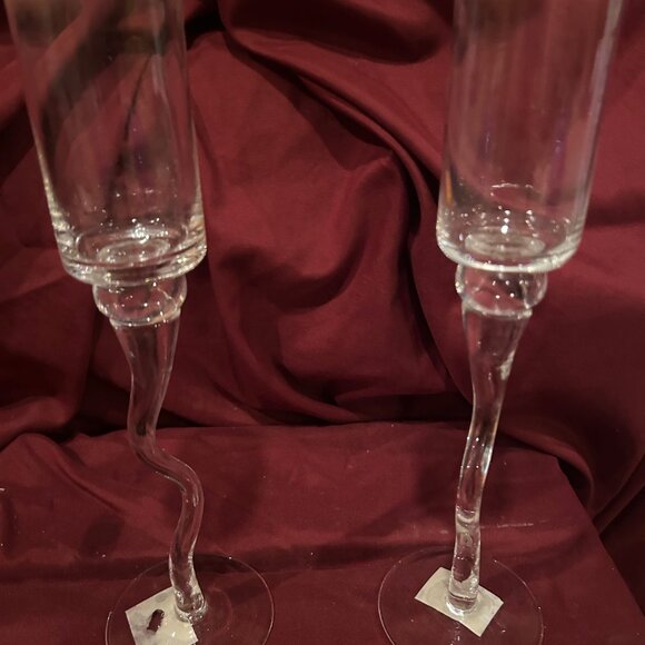 Clear Glass chanpagne glass - Picture 4 of 5